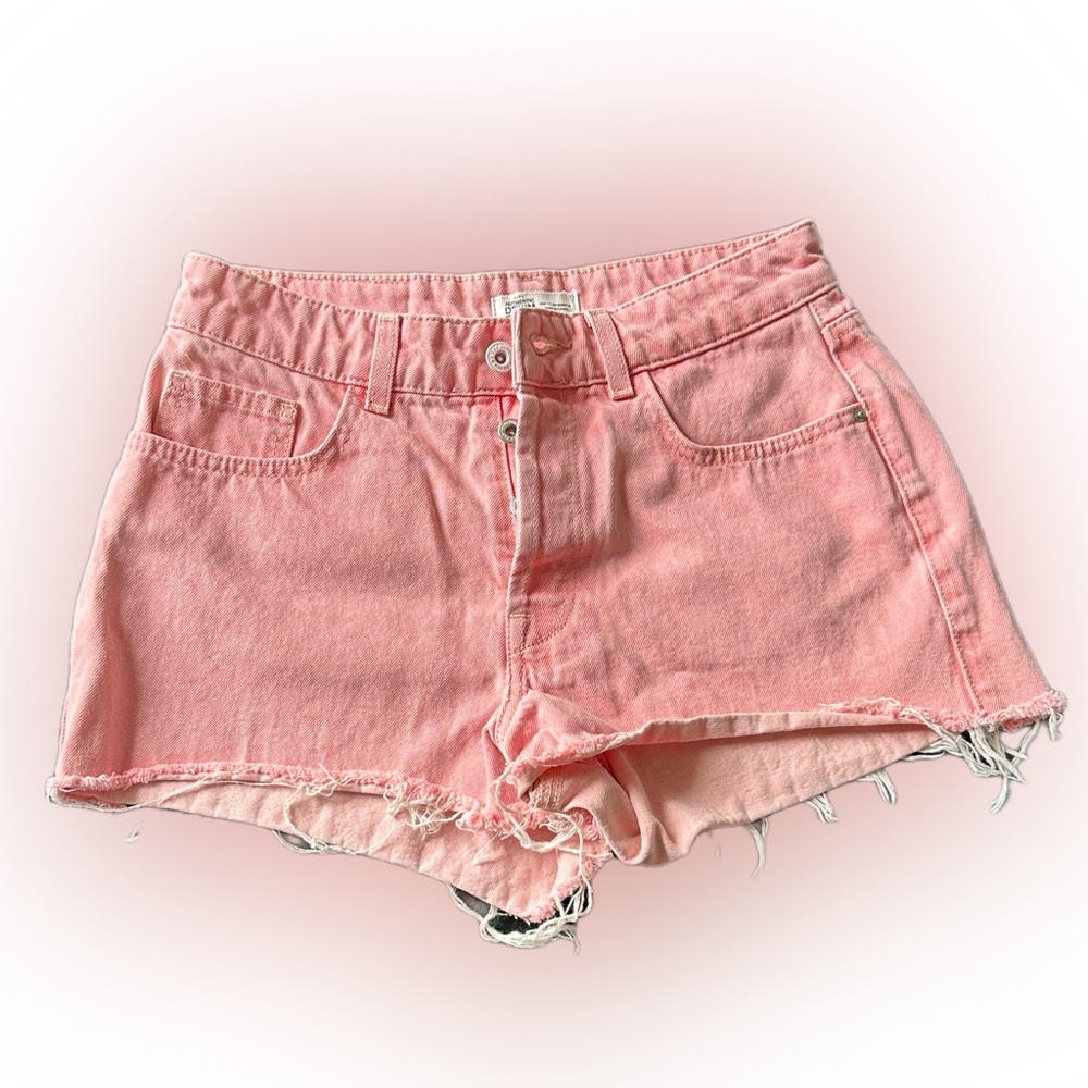 ZARA TRF Pink Denim Short